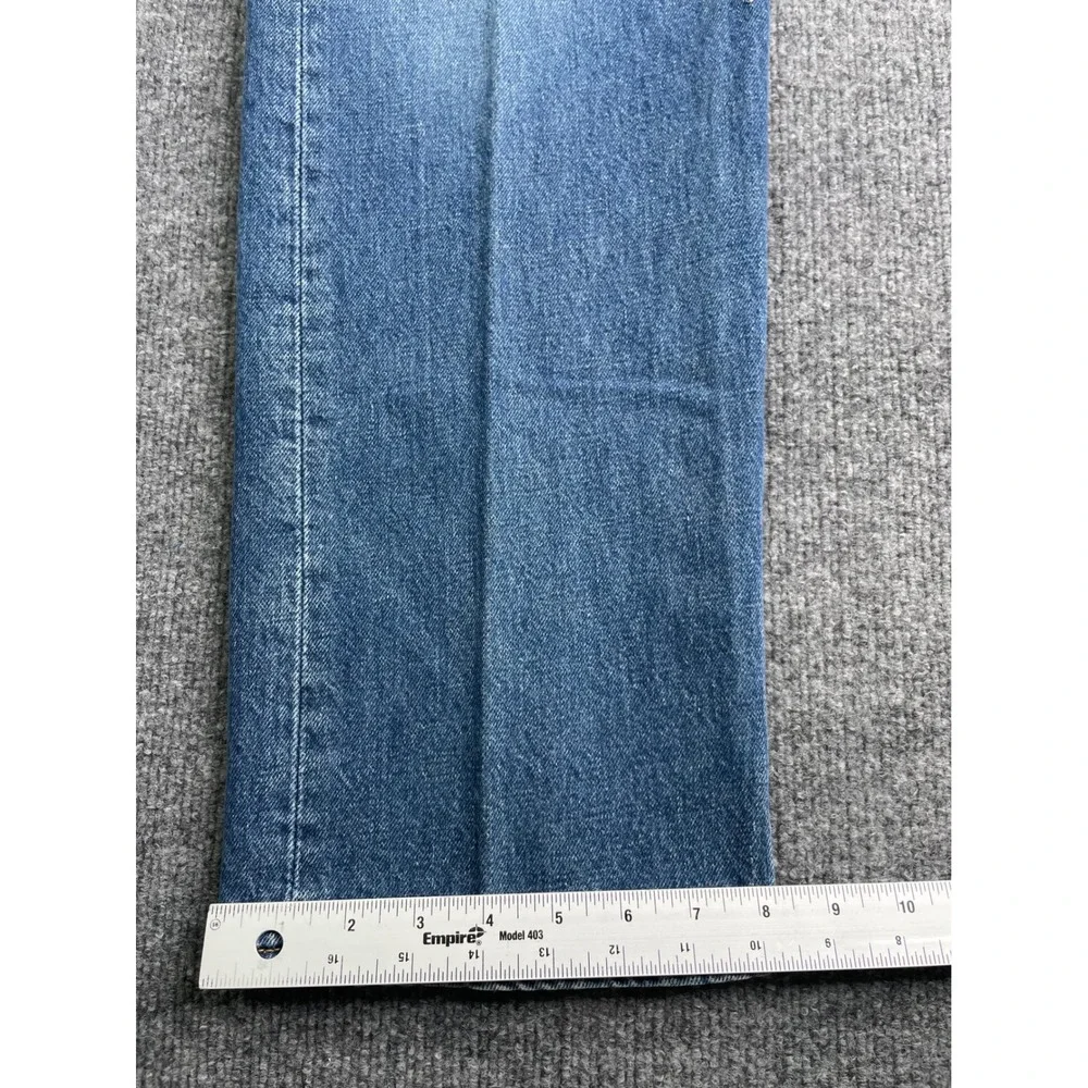 Levi's 501 Original Fit Jeans Men 36x30 Blue Medium Wash Button Fly Denim‎